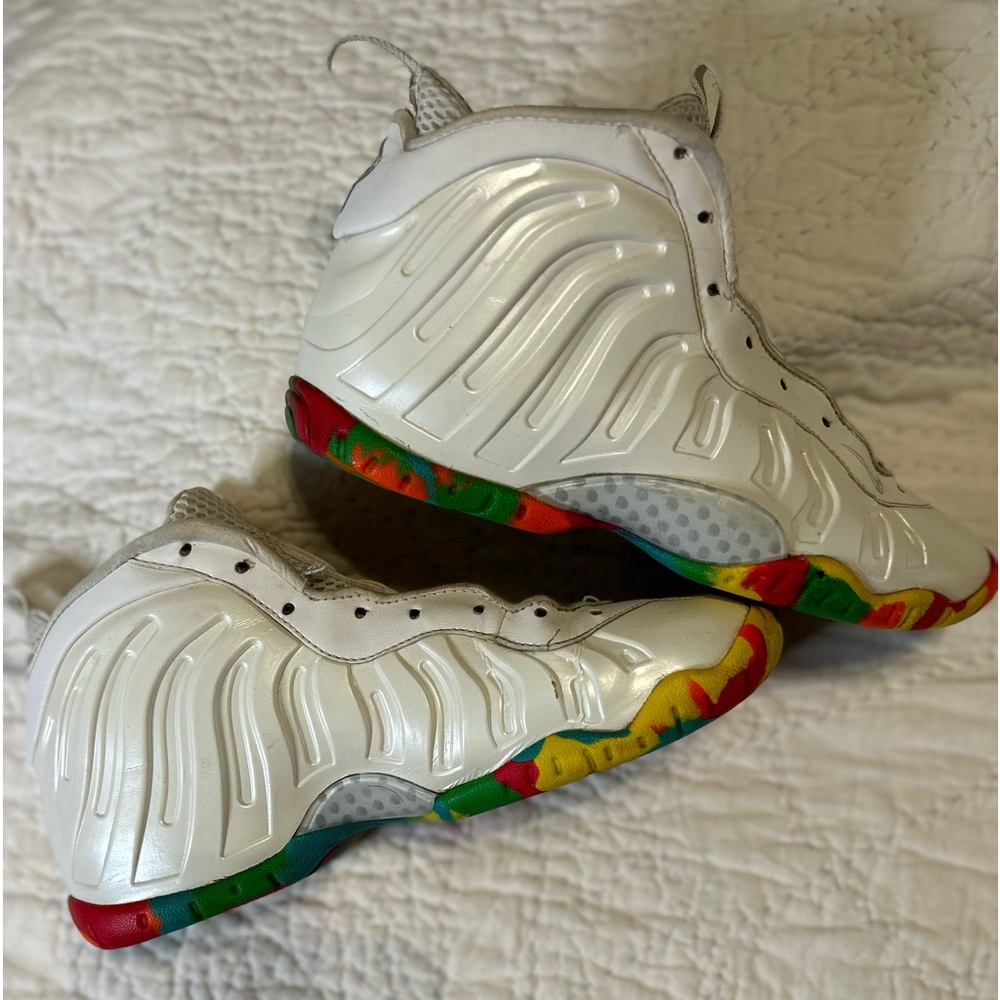 Nike Little Posite one GS FRUITY PEBBLES Sneaker 6.5 youth
